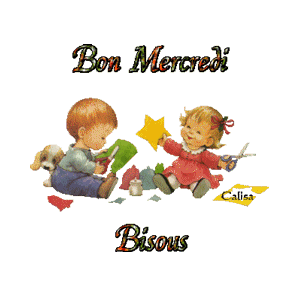 Gif animé Bon mercredi enfants